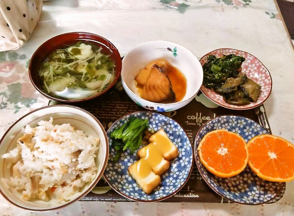 太美ちゃんホームでの食事例